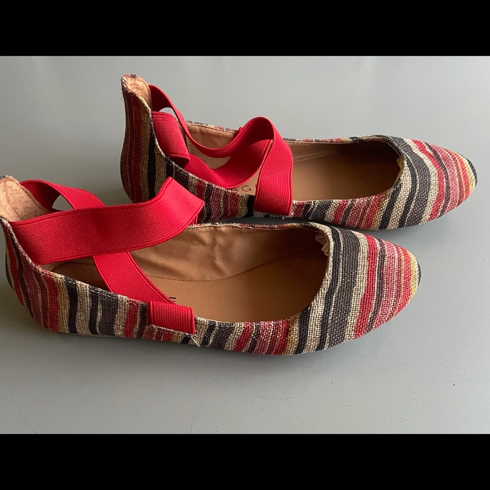 NWOT Rampage Plie Ballet Flats sz 7 - Picture 5 of 6